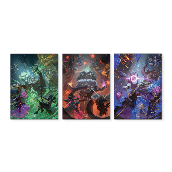 Critical Role 10 Year Anniversary Bells Hells Poster