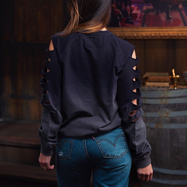 Beauty of Exandria: Creation - Yasha Nydoorin Slash Sleeve Crewneck Sweatshirt