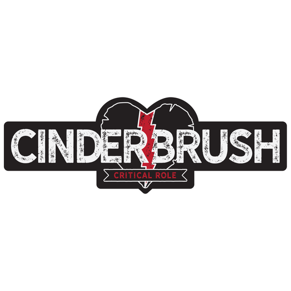 Cinderbrush Sticker