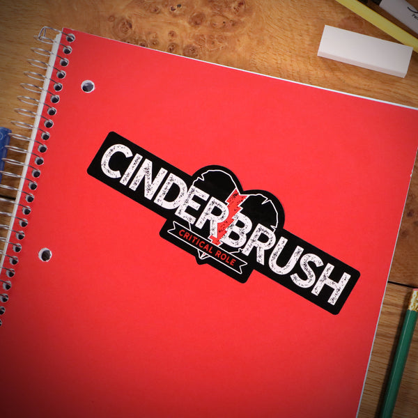 Cinderbrush Sticker