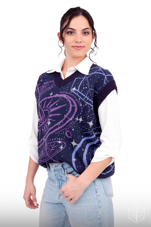 Essek Thelyss Knit Pullover Sweater Vest