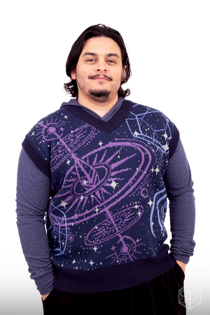 Essek Thelyss Knit Pullover Sweater Vest