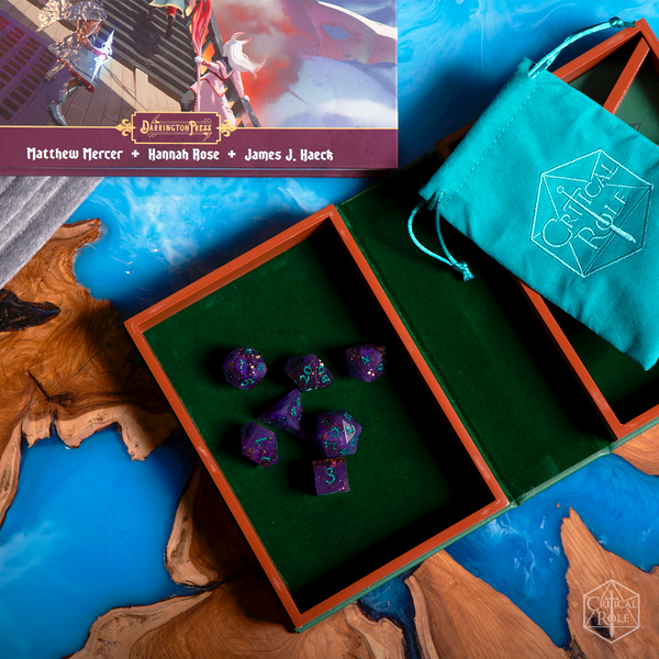 Critical Role Champion Dice Set: Mollymauk Tealeaf