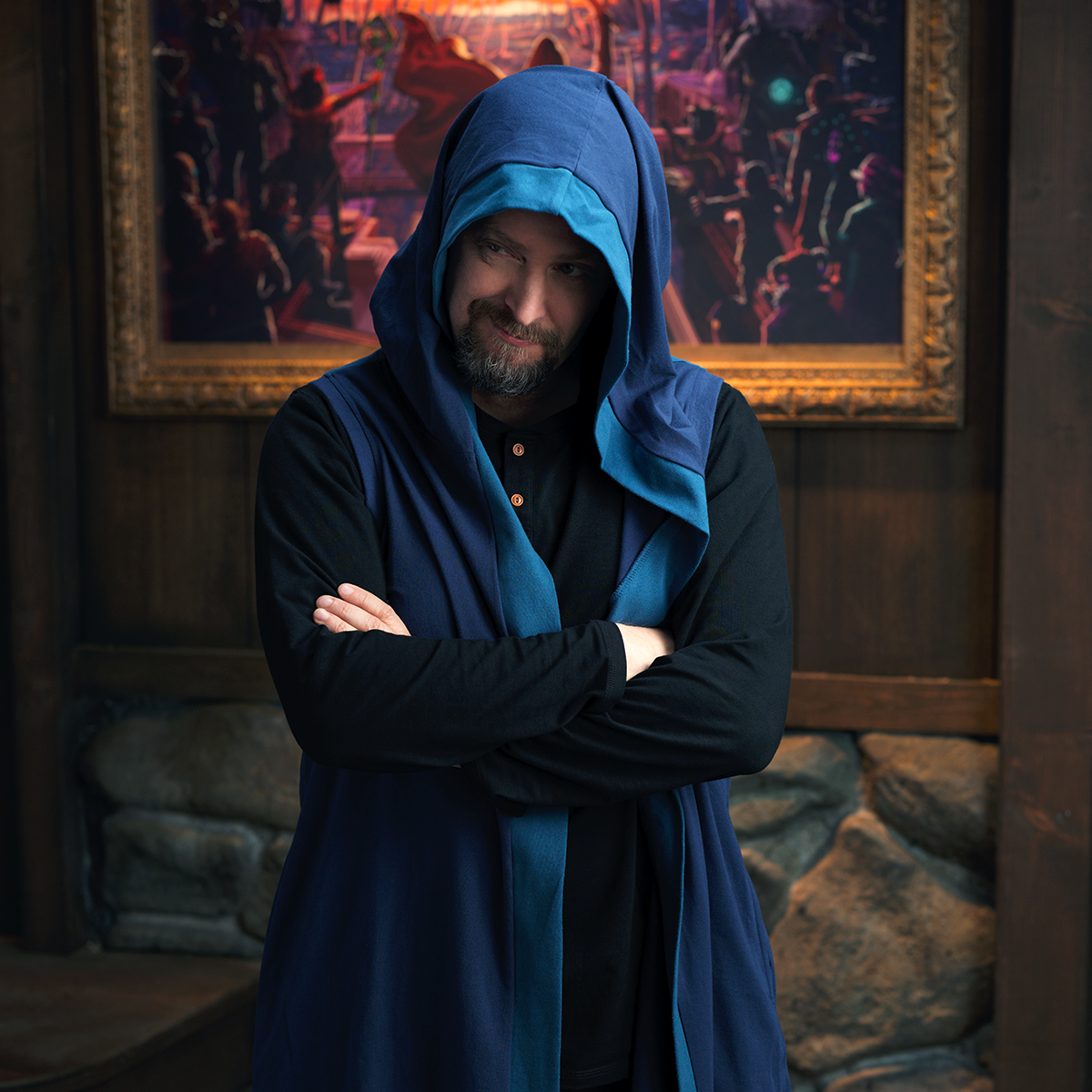 Beauty of Exandria In Motion Beauregard Lionett Sleeveless Hooded C