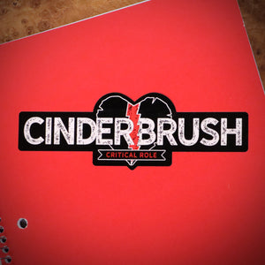 Cinderbrush Sticker